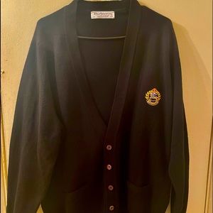 Vintage Burberrys Cardigan- Made in Scotland